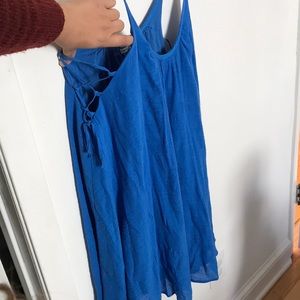 Urban outfitters lace up dress